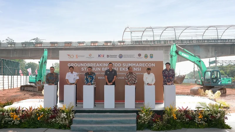 Anti Desak-desakan! Stasiun Bekasi Ekstensi Rp80 Miliar Mulai Dibangun, Mobilitas Warga Bakal Makin Cepat